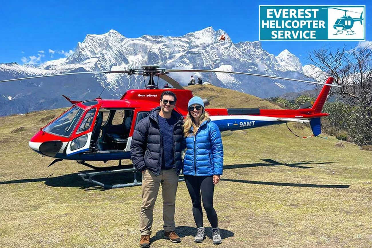 everest helicopter pick up and drop off