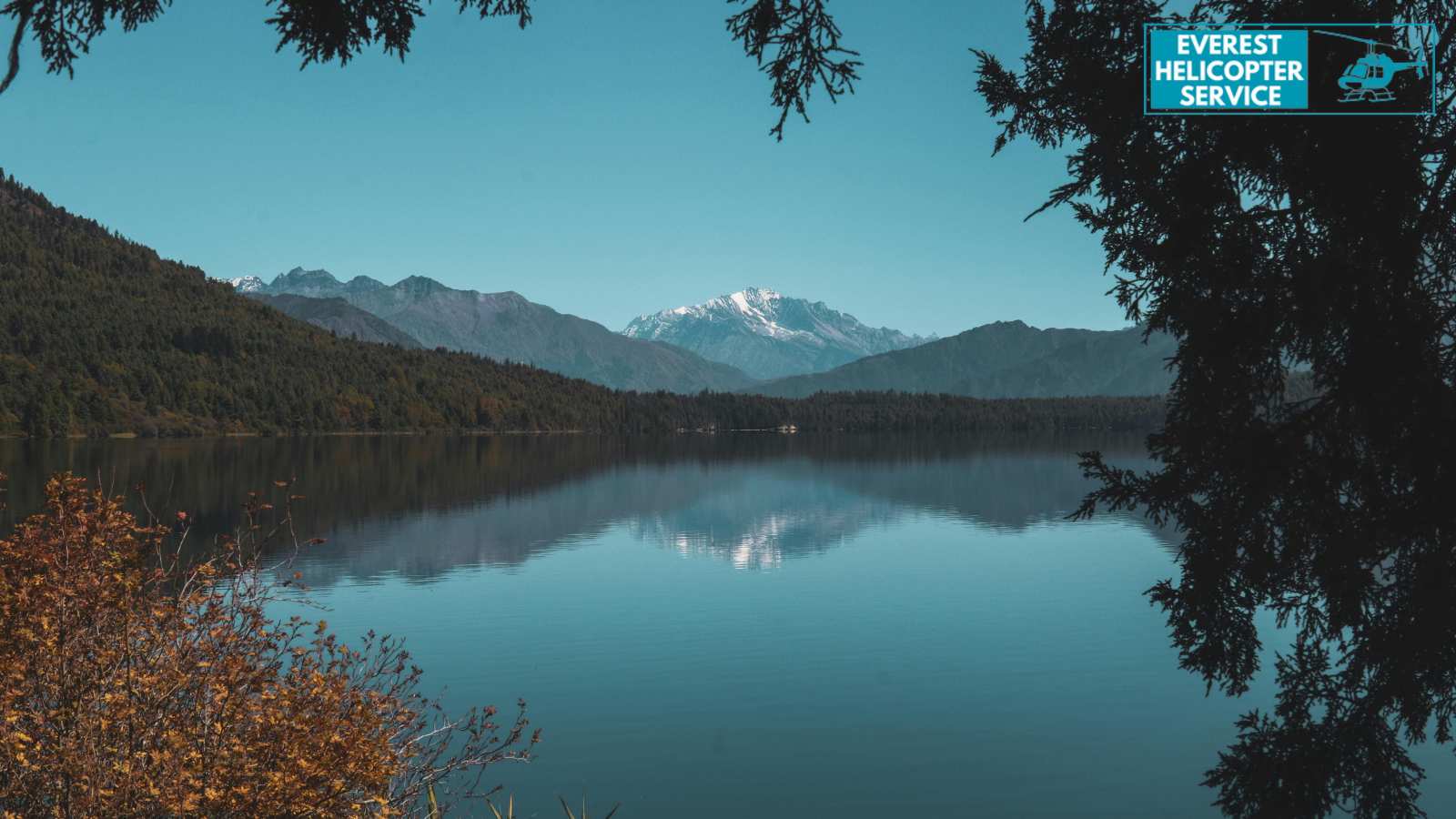 Rara lake and Mountain