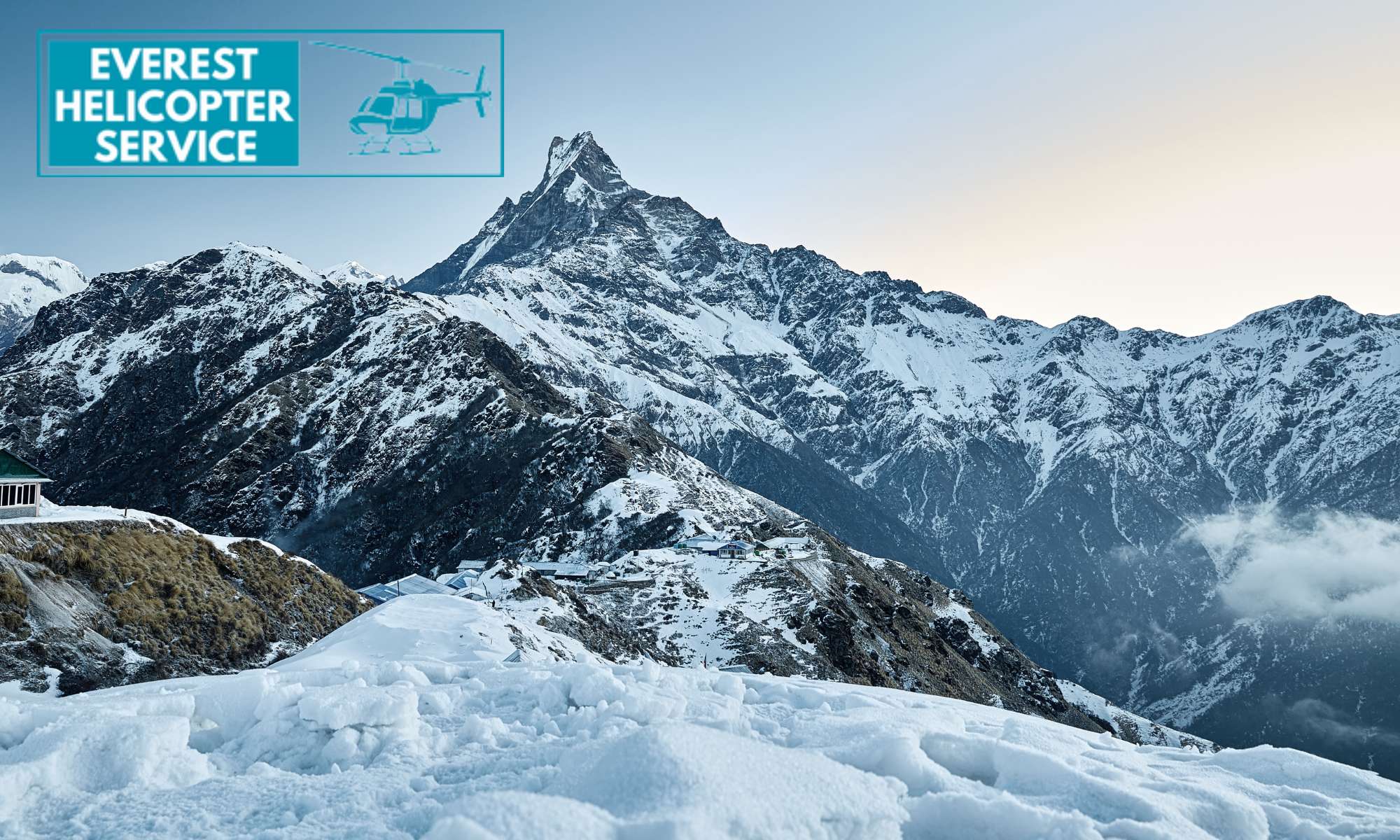 Image of Mardi Himal during Mardi Himal Helicopter Tour by Everest Helicopter Service