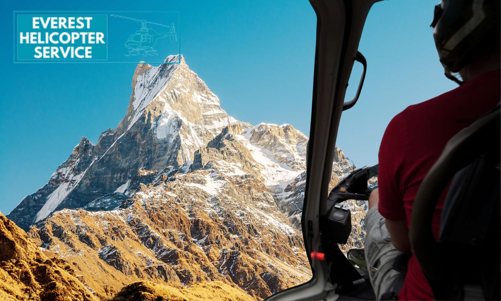 Mardi Himal as seen from the Helicopter