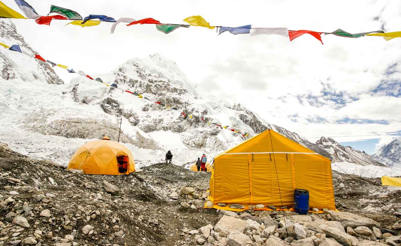 Everest Base Camp image during Everest Base Camp Trek with Helicopter Return