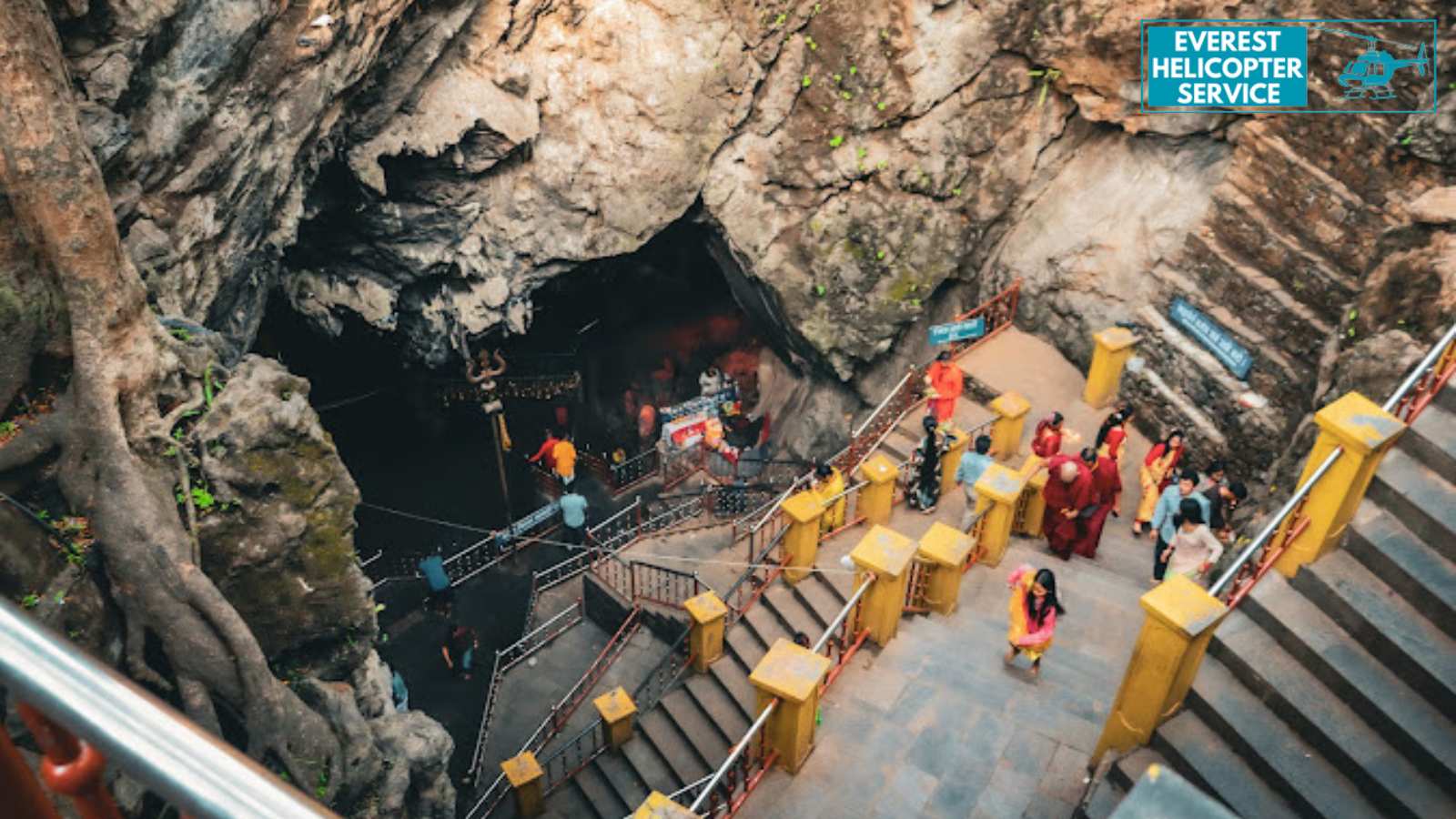 Haleshi Mahadev Image at the time of Halesi Mahadev Darshan Yatra by Helicopter