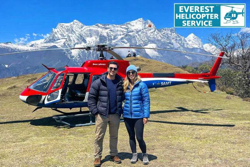 Happy Guest at Everest Base Camp Helicopter Tour from New Zealand 2026