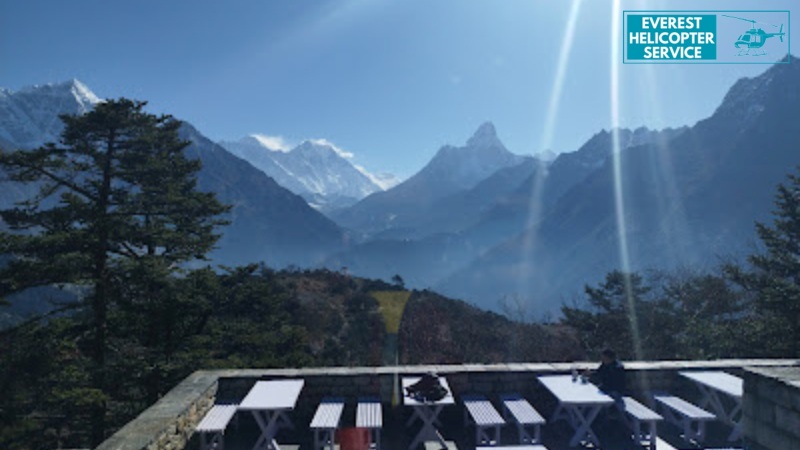 Scene from Hotel Everest View (HEV)