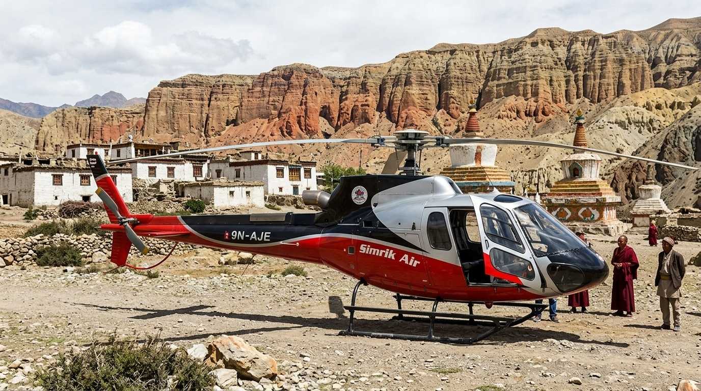 Upper Mustang Helicopter Tour