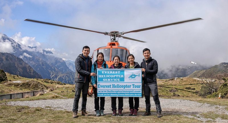 Lukla to Hotel Everest View (HEV) Helicopter Flight