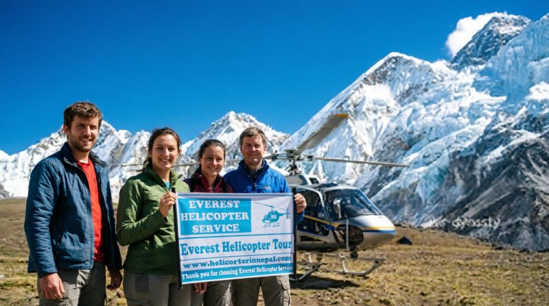 Lukla to Everest Base Camp Helicopter Tour